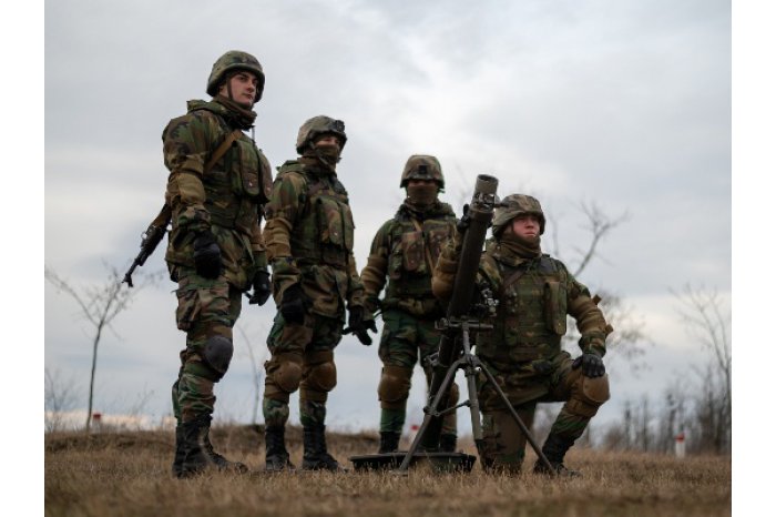 National Army soldiers attend exercise in Romania