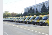 Guvernul României a donat 138 de mijloace de transport pentru şcolile, instituţiile publice şi teatrele din R. Moldova'