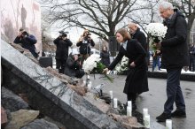 Mitingul requiem de comemorare a victimelor Holocaustului  '