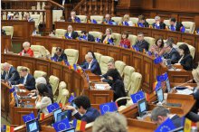Заседание парламента Республики Молдова 21 марта 2024 года'