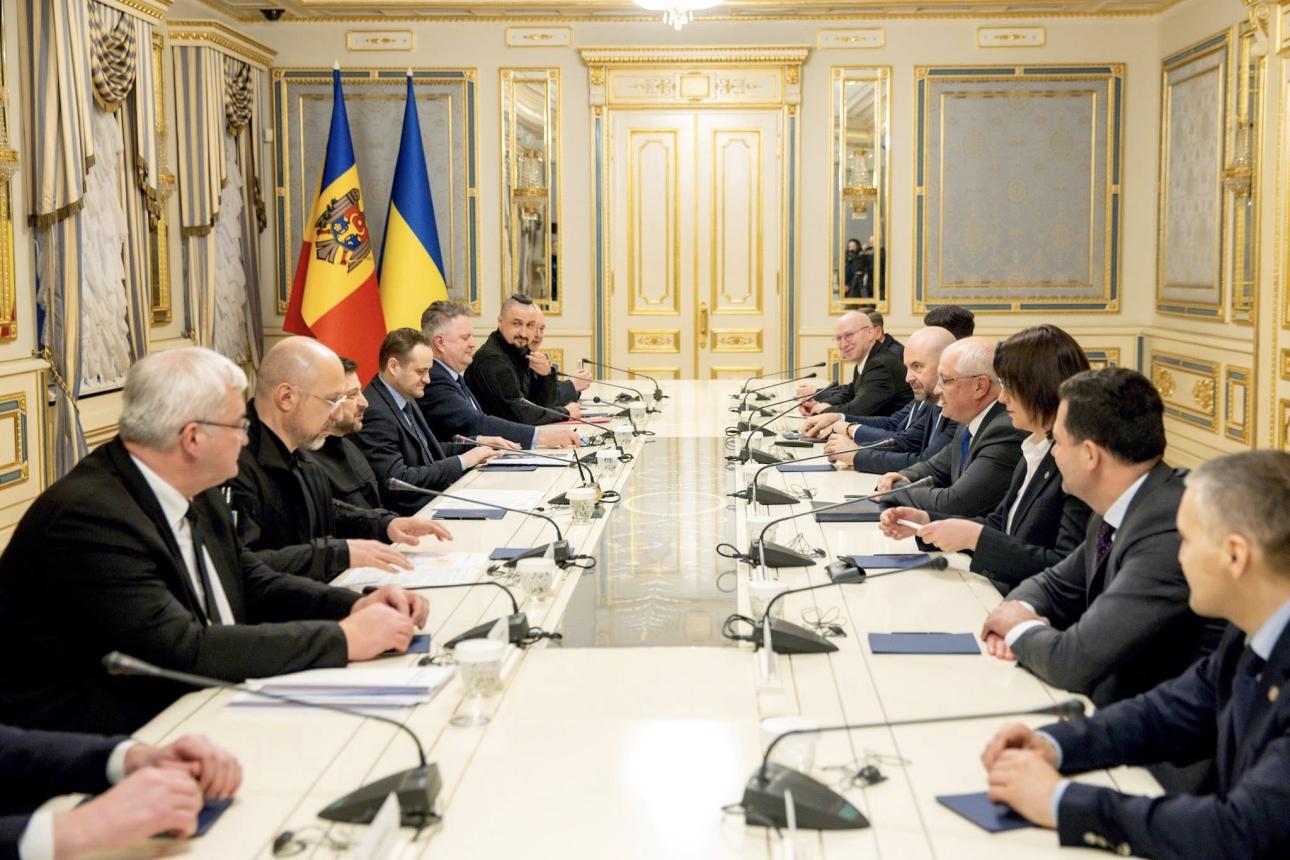 Prim-ministrul Alexandru Munteanu a avut o întrevedere cu Președintele Ucrainei, Volodymyr Zelenskyy