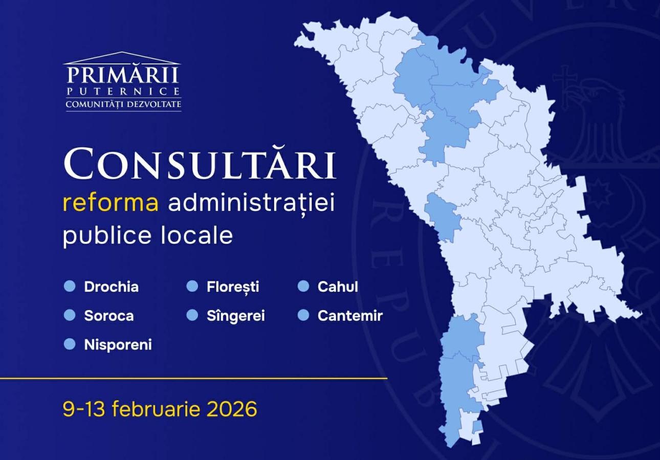 Reforma APL: Deja în șapte raioane, Guvernul a organizat consultări publice cu cetățenii și aleșii locali