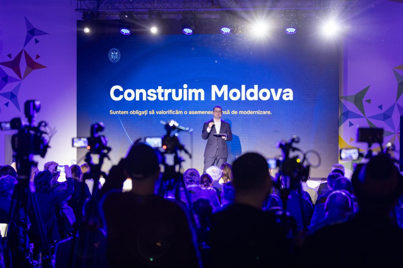 Moldovan PM, at Building Moldova event: ''A European country is not declared, it is built''