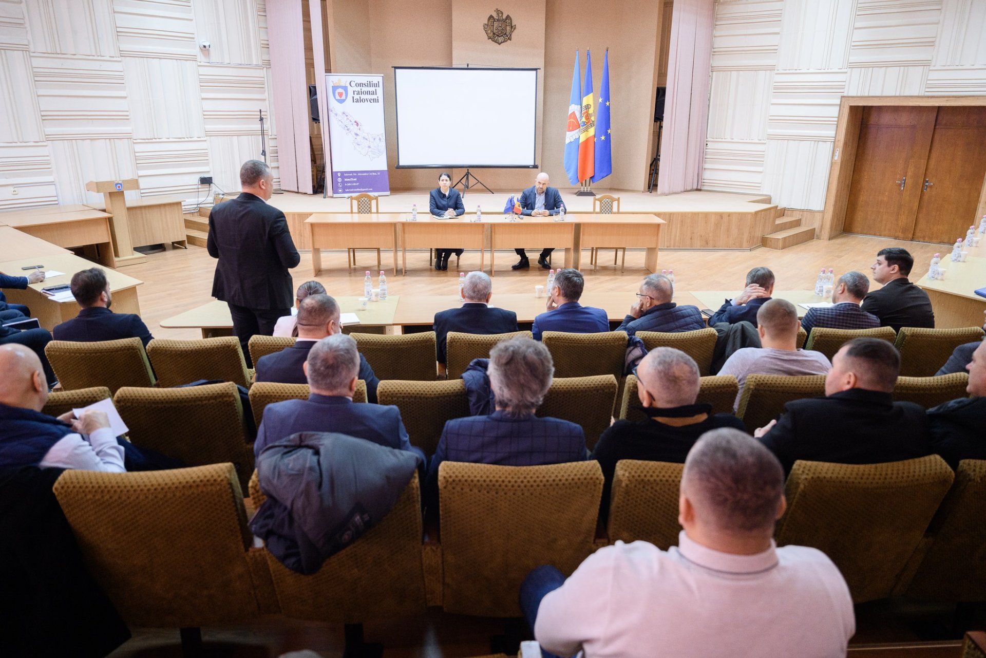 Drumuri, trotuare și servicii publice modernizate: planurile MIDR pentru raionul Ialoveni, anunţate de Vladimir Bolea