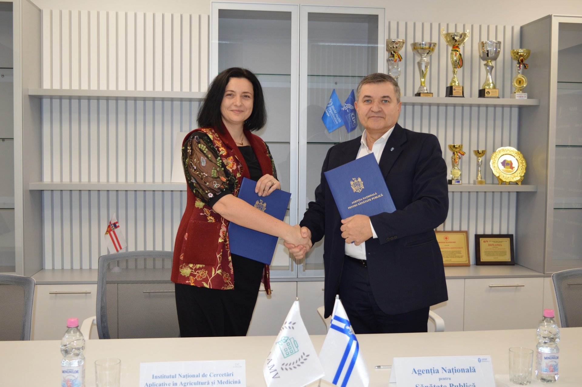 Un nou parteneriat pentru sănătate: ANSP și INCAAMV au semnat un acord pentru cercetare în domeniul sănătății