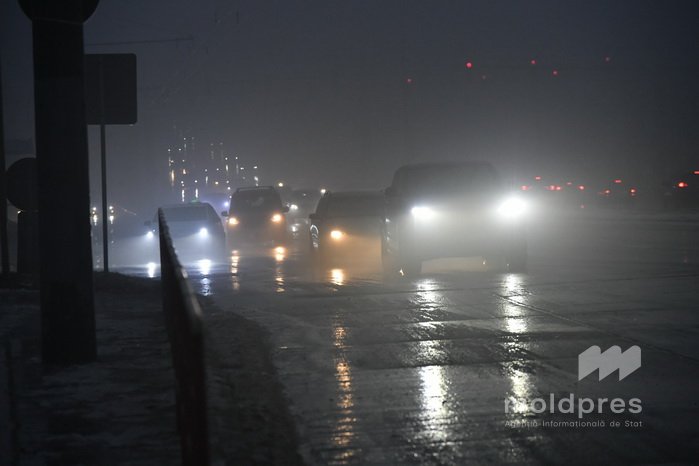 Cod galben de ceață în Republica Moldova: vizibilitate redusă pe arii extinse până sâmbătă la prânz