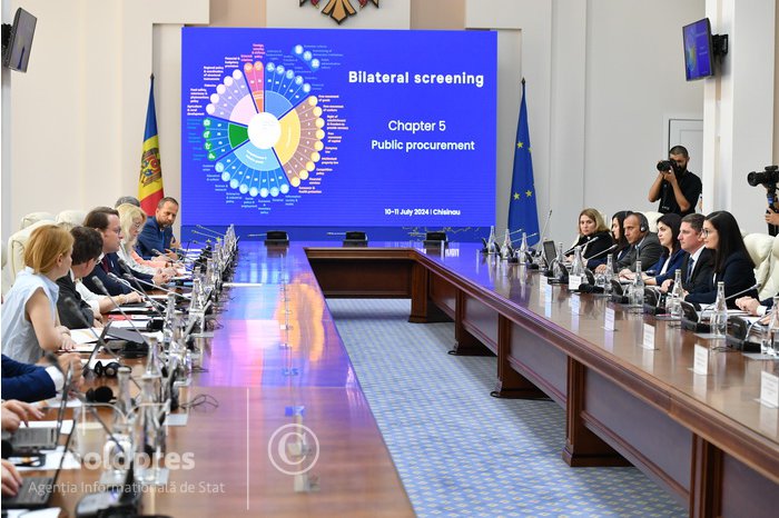 Первая сессия двустороннего скрининга. Вице-премьер Кристина Герасимов: «Республика Молдова вступает в следующий этап процесса присоединения к ЕС