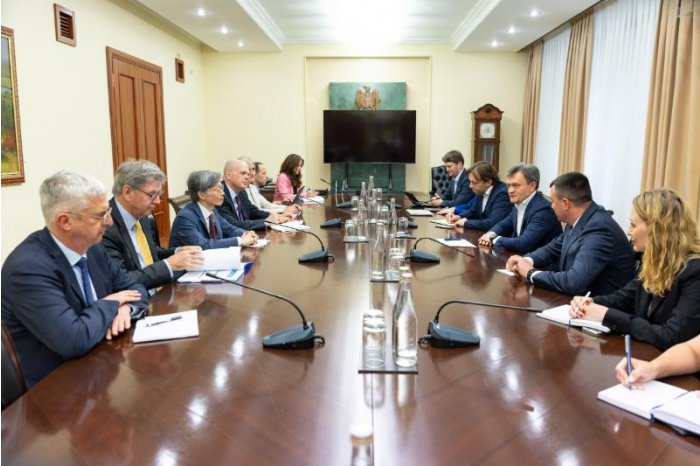 Moldovan PM meets IMF official 