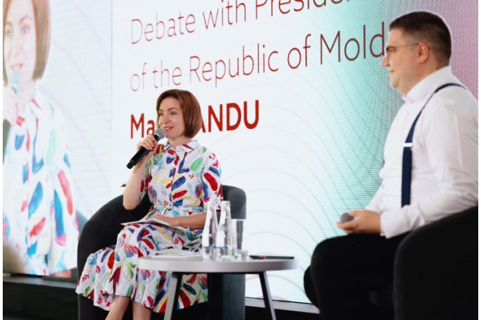 President attends Moldova Women Forum 2024