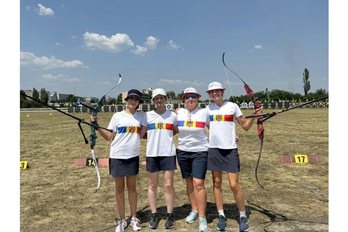 Republica Moldova a cucerit medalia de bronz la Campionatul European de tineret la tir cu arcul