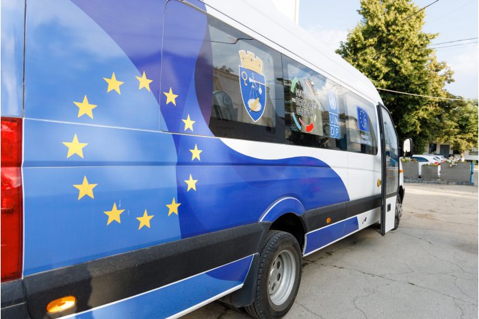 BRINGING EUROPE HOME: Cimislia upgrading public transport with EU support
