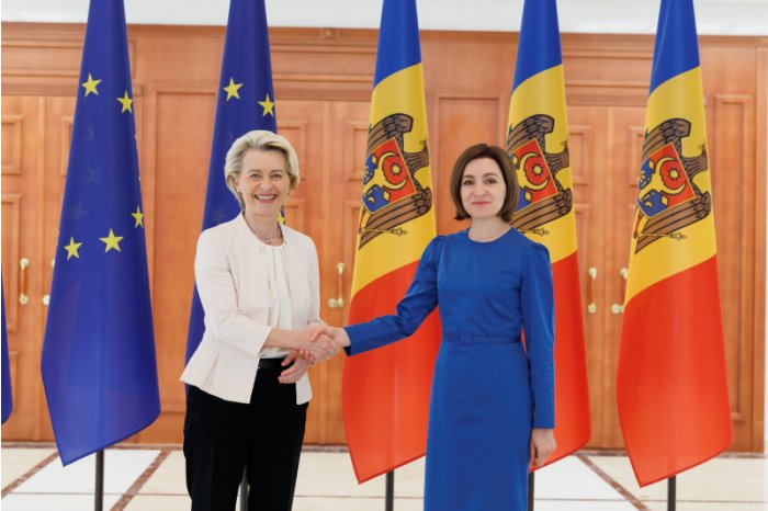 Moldovan president congratulates Ursula von der Leyen on reelection as European Commission's president  