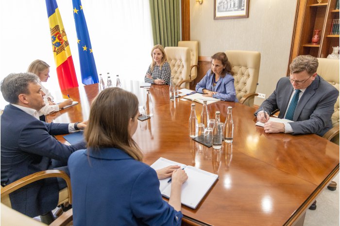 PM has meeting with United States charge d'affaires in Moldova