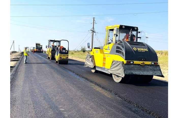 GOVERNMENT EDIFIES // Works of construction of M3 road Chisinau-Comrat-Giurgiulesti-border with Romania in full swing  