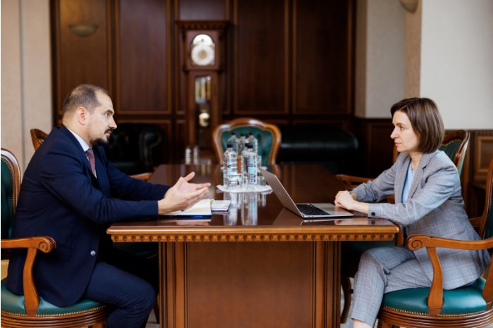 Президент Майя Санду обсудила вопросы улучшения социальных услуг с министром Алексеем Бузу
